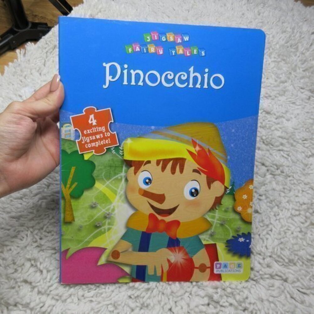 Jigsaw Fairytales Pinocchio 4 Jigsaws puzzle